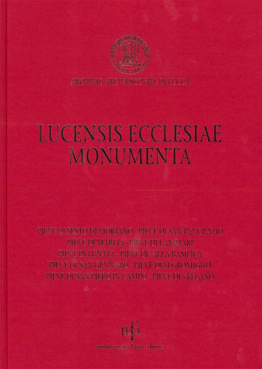Lucensis ecclesiae monumenta. Vol. 2 - copertina