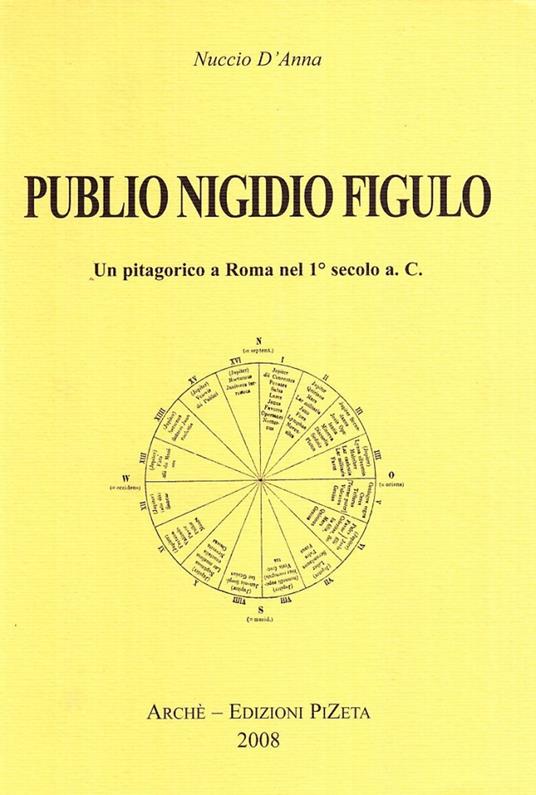 Publio Nigidio Figulo. Un pitagorico a Roma nel 1°secolo a. C. - Nuccio D'Anna - copertina