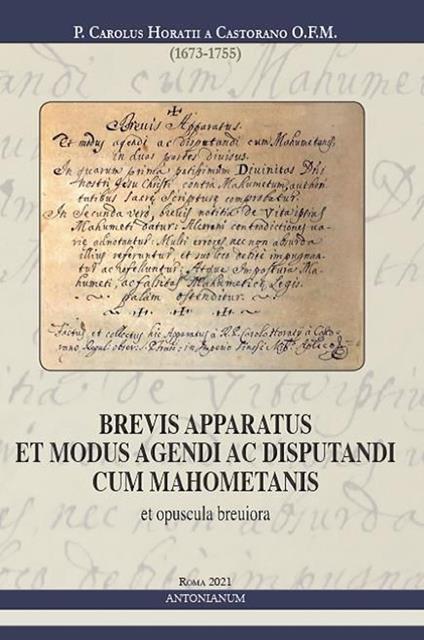 Brevis apparatus et modus agendi ac disputandi cum mahometanis - copertina