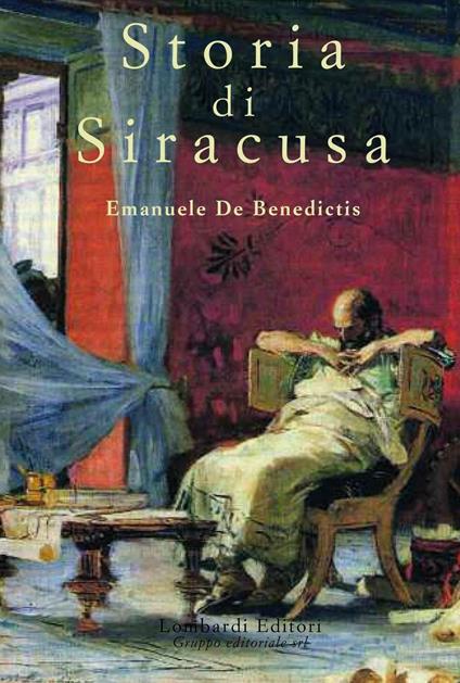 Storia di Siracusa - Emmanuele De Benedictis - copertina