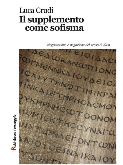 Il supplemento come sofisma - Luca Crudi - ebook