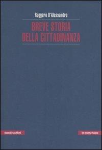 Breve storia della cittadinanza - Ruggero D'Alessandro - copertina