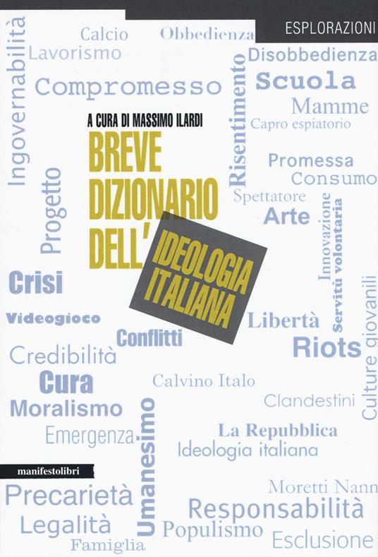 Breve dizionario dell'ideologia italiana - copertina