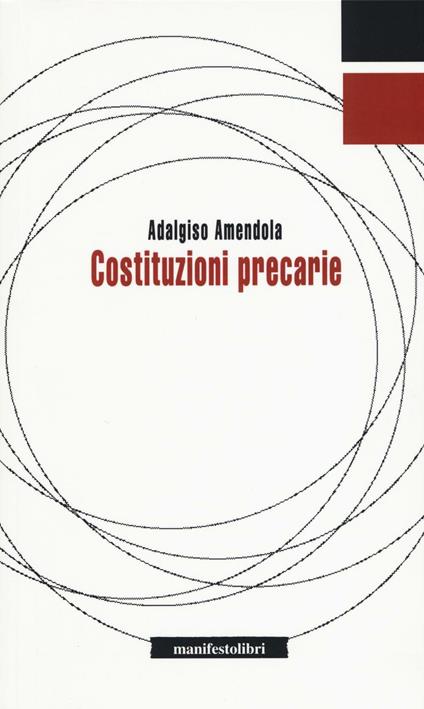 Costituzioni precarie - Adalgiso Amendola - copertina