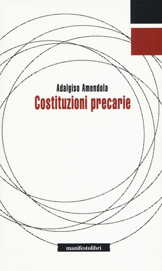 Costituzioni precarie - Adalgiso Amendola - copertina