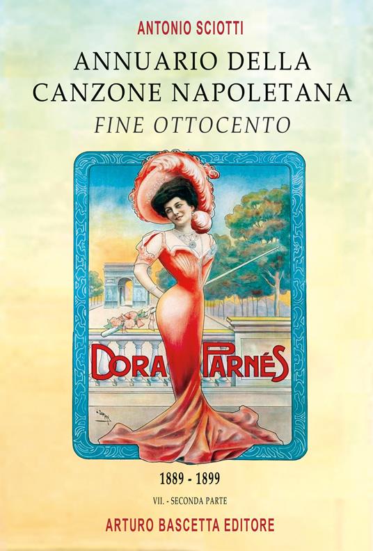 Annuario della canzone napoletana fine Ottocento. Vol. 2: 1889–1899 - Antonio Sciotti - copertina