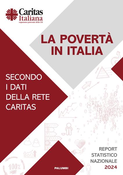 La povertà in Italia secondo i dati della rete Caritas. Report statistico nazionale 2024 - copertina