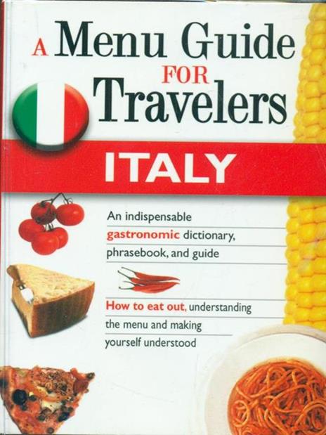 A menu guide for traveller Italy - copertina