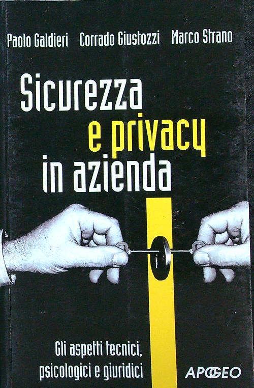 Sicurezza e privacy in azienda