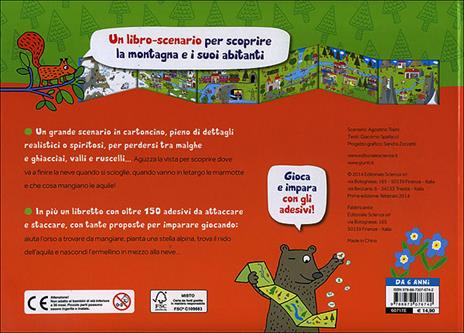 Tra i monti. Con adesivi - Agostino Traini - 2