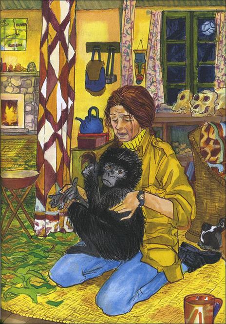La mia vita tra i gorilla. Dian Fossey si racconta. Ediz. illustrata - Vichi De Marchi - 2