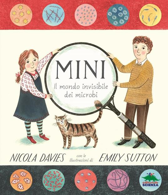 Mini. Il mondo invisibile dei microbi - Nicola Davies - copertina