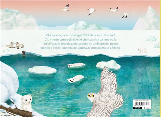 Sopra e sotto. Solleva le alette e scopri gli habitat naturali - Patricia Hegarty,Tanera Simons - 2