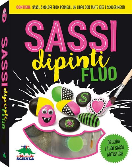 Sassi dipinti fluo. Ediz. a colori - Jaclyn Crupi - 2