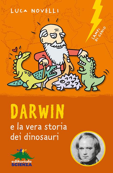 Darwin e la vera storia dei dinosauri - Luca Novelli - copertina