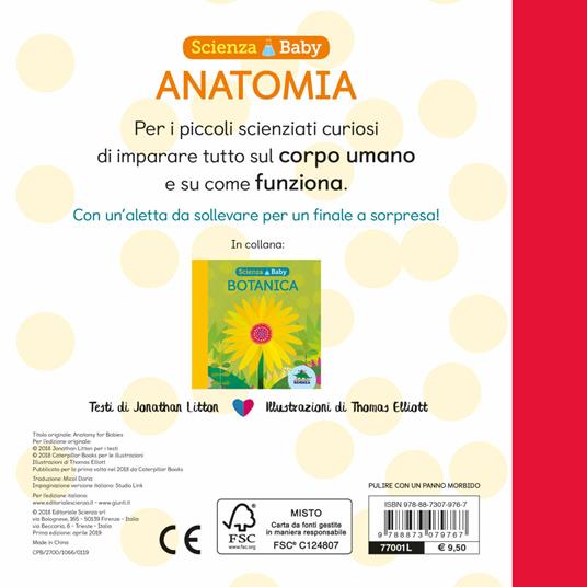 Anatomia. Scienza baby. Ediz. illustrata - Jonathan Litton - 2