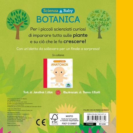 Botanica. Scienza baby. Ediz. a colori - Jonathan Litton - 2