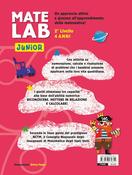 Mate Lab Junior 2º livello. Viaggio nel mondo della matematica - Angel Alsina - 2