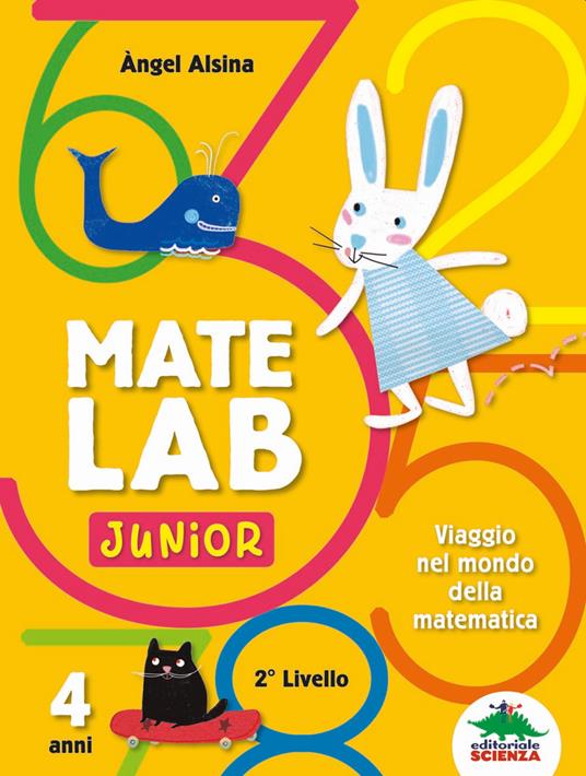Mate Lab Junior 2º livello - Angel Alsina - copertina