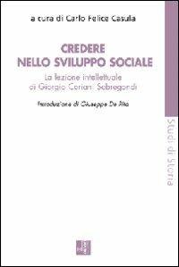 Credere nello sviluppo sociale