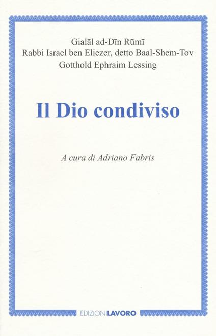 Il Dio condiviso - copertina