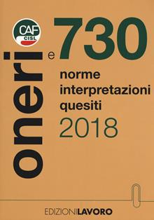 Oneri e 730. Norme interpretazioni quesiti 2018