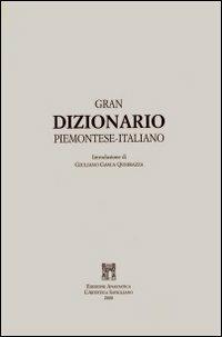 Gran dizionario piemontese-italiano (rist. anast. 1859) - Vittorio Sant'Albino - copertina
