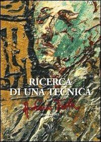 Ricerca di una tecnica - Antonio Testa - copertina