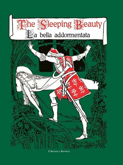 Sleeping beauty-La bella addormentata - Walter Crane - copertina