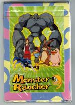 Monster Rancher Poker Mazzo di Carte Box Cartoncino