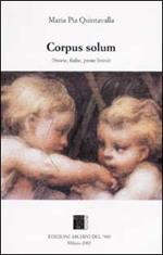 Corpus solum. (Storie, fiabe, prose brevi)