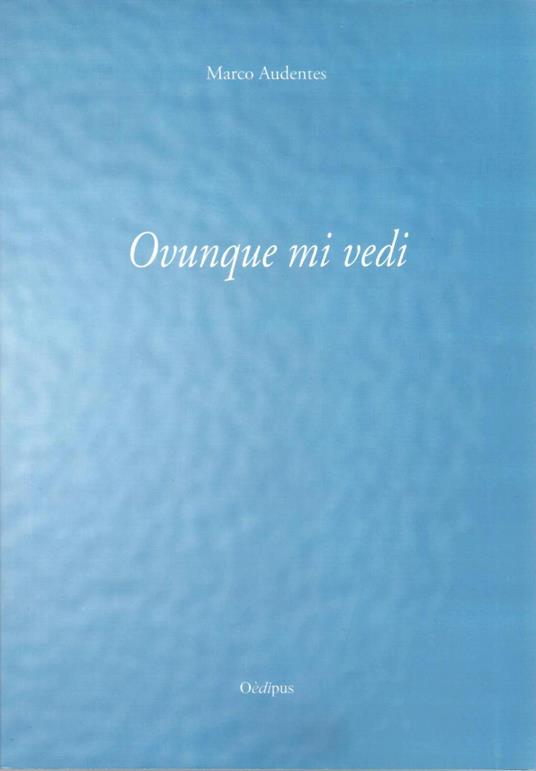 Ovunque mi vedi - Marco Audentes - copertina