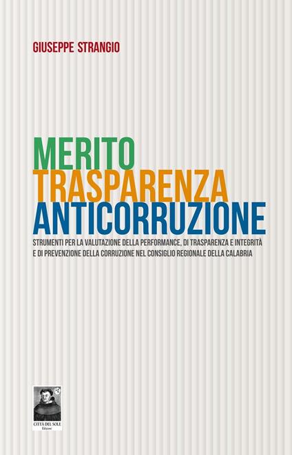 Merito, trasparenza, anticorruzione - Giuseppe Strangio - copertina