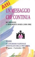 Un messaggio che continua. 1° Congresso nazionale AdP (Assisi)