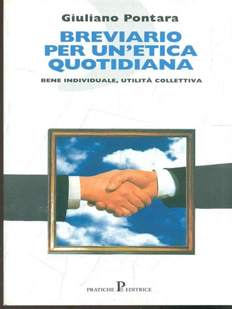 Breviario per un'etica quotidiana - Giuliano Pontara - copertina