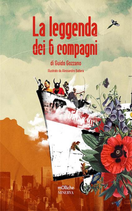 La leggenda dei sei compagni - Guido Gozzano - copertina