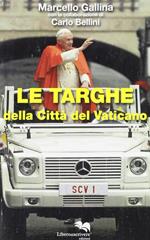 Le targhe della Città del Vaticano