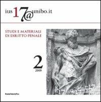 Ius17@unibo.it (2009). Vol. 2: Studi e materiali di diritto penale - copertina