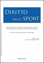 Diritto dello sport (2009). Vol. 4