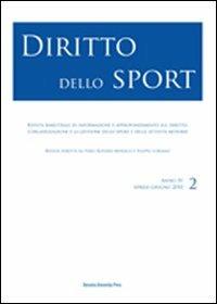 Diritto dello sport (2010). Vol. 2 - copertina