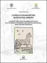 L'opera di Cesare Bettini in patologia animale. Ediz. italiana e inglese - Paolo Stefano Marcato - copertina