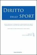 Diritto dello sport (2010) vol. 3-4
