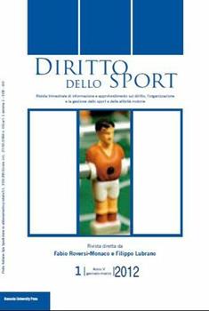 Libro Diritto dello sport (2012). Vol. 4 