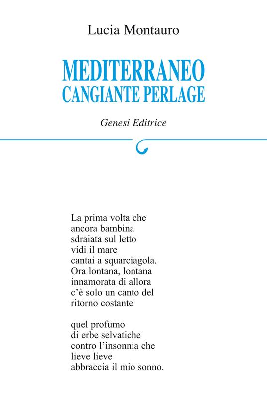 Mediterraneo cangiante perlage - Lucia Montauro - copertina