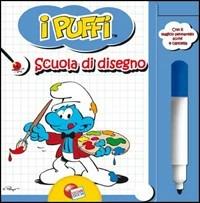 Scuola di disegno con i puffi - copertina