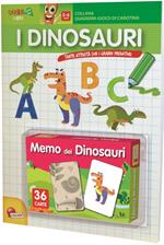 Carotina quaderno-gioco i dinosauri. Ediz. illustrata. Con gadget