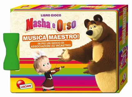 Masha e Orso. Musica maestro! Con 8 mini puzzle. Ediz. illustrata - copertina