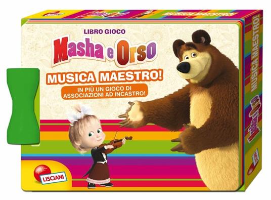Masha e Orso. Musica maestro! Con 8 mini puzzle. Ediz. illustrata - copertina
