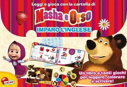 Masha e Orso. Imparo l'inglese. Ediz. illustrata. Con gadget - copertina