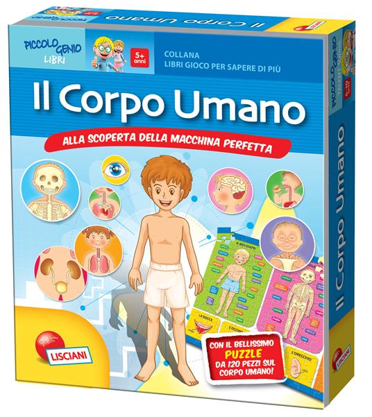 Il corpo umano. Libri gioco per sapere di più. Ediz. illustrata - copertina